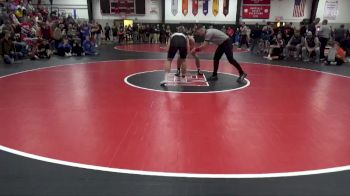 157 lbs Quarterfinal - Elias Bieschke, Benton Community vs Mason Johnson, Mediapolis