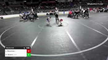 49 lbs Round Of 32 - Leonardo Bocchino, F.l.o.w. vs Dominic Waters, American
