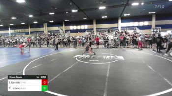 65 lbs Consolation - Taze Daniels, Chagolla Trained vs Brody Luzano, SoCal Hammers