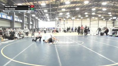 105 lbs 3rd Place - Pietro Velardi, NJ vs Will Hughes, GA