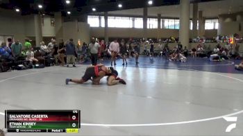 175 lbs Round 2 (6 Team) - ETHAN KINSEY, Team Gotcha vs Salvatore Caserta, Crusaders WC- Black