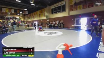 165 lbs Champ. Round 2 - Marcus Meyer, Hemet vs Luke Graver, Pine Creek