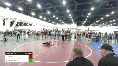 43 lbs Consi Of 8 #2 - Carson Dick, Team Grand Valley Elite vs Mulcahy McPeck, Matsu Matmen