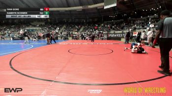 85 lbs Consolation - Ivan Gore, Nolf Wrestling Academy vs Kamdyn Schimek, Falconer