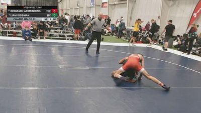 126 lbs Champ. Rd Of 32 - Benjamin Armstrong, Threestyle vs Liam Bissman, Hononegah Wrestling Club