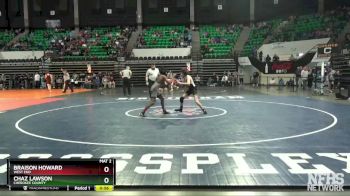 113 lbs Cons. Round 2 - Chaz Lawson, Cherokee County vs Braison Howard, West End