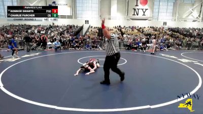 113 lbs Champ. Round 1 - Konnor Swarts, Penn Yan Wrestling Club vs Charlie Farcher, Club Not Listed