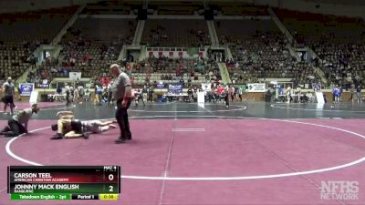 1A-4A 126 Cons. Round 2 - Carson Teel, American Christian Academy vs Johnny Mack English, Ranburne