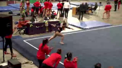 Dahlia Solorzano-Caruso - Floor, Southeast Missouri State University - 2021 GymQuarters Invitational