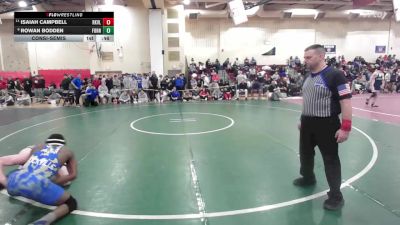 138 lbs Consolation - Isaiah Campbell, Rockville vs Rowan Bodden, Foran