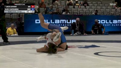 70 kg Champ. Rd Of 32 - Jace Luchau, SilvaBack Training Center LV vs Alex Castaneda, Colorado Mesa Wrestling Club