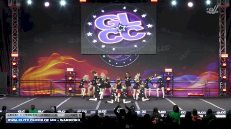 Iowa Elite Cheer of MN - WARRIORS [2026 L1.1 Youth - PREP - A Day 1] 2026 GLCC Grand Nationals