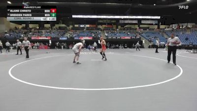 165 lbs Cons. Round 2 - Blaine Christo, Morningside vs Brenden Parks, Missouri Valley