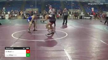 145 lbs Round Of 32 - Garrett Boyd, San Clemente vs Jack Milos, Wrestling Academy