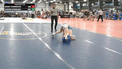 72 lbs Round 5 - 3:00pm Friday - Hudson Stenglein, NYWAY - Iron Empire vs Brody Farrington, Terps XPress