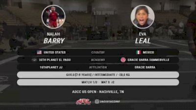 Nalah Barry vs Eva Leal 2026 ADCC Nashville Open
