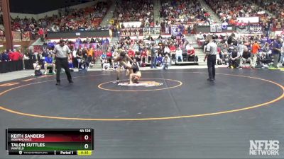 4A 126 lbs Cons. Semi - Talon Suttles, Winfield vs Keith Sanders, Independence