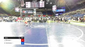 182 lbs Cons 64 #2 - Joseph Brunson, Texas vs Elijah Contreras, Colorado