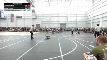 55 lbs Semifinal - James Frank, Way Out West vs Brody Peck, Aniciete TC