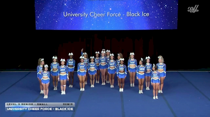 University Cheer Force - Black Ice [2026 L3 Senior - Small Semis