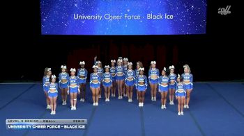 University Cheer Force - Black Ice [2026 L3 Senior - Small Semis] 2026 The Summit