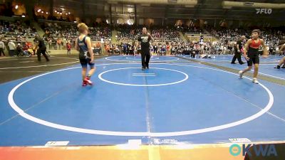 100 lbs Round Of 32 - Kiah Locust, Cowboy Wrestling Club vs Nash Ramaeker, Bartlesville Wrestling Club