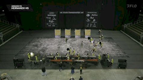 Hernando HS "Hernando MS" at 2025 WGI Percussion/Winds World Championships