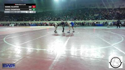160 lbs Round Of 128 - Daniel Blanton, Central Middle School vs Gable Thompson, Bixby