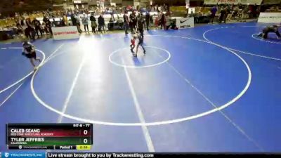 77 lbs Champ. Round 2 - Tyler Jeffries, California vs Caleb Seang, Red Star Wrestling Academy