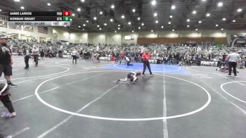 54 lbs Consi Of 16 #2 - Jamie Larios, Predators WC vs Korban Grant, Athlos Wrestling