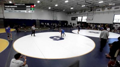 126 lbs Champ. Round 2 - Shane Ito, La Costa Canyon High School Wrestling vs Tyler Hiraoka, John W. North High School Wres