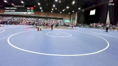 132 lbs Prelim - Jared Tilger, Spring Creek vs Eric Watson, Calaveras