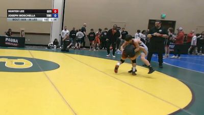 96 lbs Cons. Quarters - Hunter Lee, Cordoba Trained vs Joseph Moschella, The Outsiders Wrestling Club