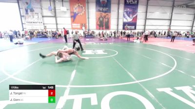 170 lbs Round Of 64 - Jack Tongel, PA vs Jesse Corn, DC