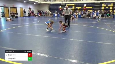 52 lbs Round Of 16 - Louie Dixon, Mhwc vs Charae Gregula, Mt. Lebanon