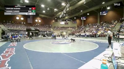 2A 144 lbs Semifinal - Korbin Turner, Millard vs Statlen Hughes, Beaver
