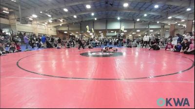 61 lbs Rr Rnd 1 - Max Martinez, All American Wrestling vs Isaiah Brown, Powerhouse 15u