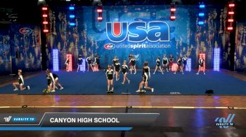 Canyon High School [2019 Large Varsity Show Cheer Intermediate (17-20) Day 1] 2019 USA Spirit Nationals