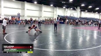 106 lbs Round 1 (16 Team) - Yovani Jimenez, Nebraska Smash (Dev A) vs Max Layman, Team STL Blue