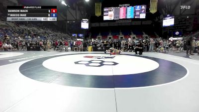 144 lbs Cons. Sub-rd Of 16 - Dawson Mack, IL vs Rocco Ruiz, FL
