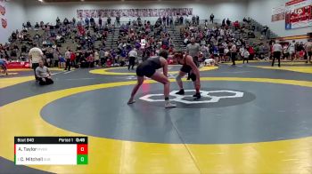 215 lbs Cons. Round 7 - Charlie Mitchell, Dublin Coffman vs Alex Taylor, Mount Vernon