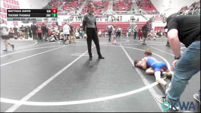 58 lbs Consi Of 4 - Matthias Jarvis, Team Nomad vs Tucker Thomas, Smith Wrestling Academy