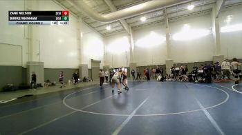 144 lbs Champ. Round 2 - Burke Whinham, Syracuse vs ZANE Nelson, Skyridge