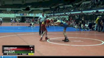 106 lbs Quarterfinals (8 Team) - Aiden Sheesley, Gloucester vs Cole Butler, Western Branch