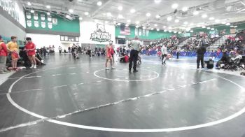 132 lbs Quarterfinal - Peter French, Mt Carmel vs Garrett Berry, Alta Loma