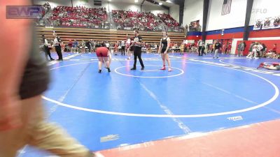 190 lbs Rr Rnd 2 - Emery Turner, Mcalester High School vs Ayva Calvert, Owasso