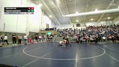 105 lbs Semifinal - Brixten Ivie, Altamont Longhorns vs Mason Sandness, Team Prestige Wrestling