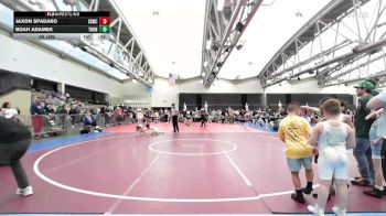 56 lbs Rr Rnd 4 - Jaxon Spadaro, South Side K3 vs Boah Adamek, Thunderstruck K3