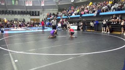 105 lbs Cons. Round 3 - Donnaly Garcia, AGWSR vs Mckayla Felderman, Union Community