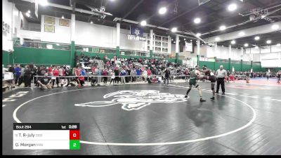 160 lbs Consi Of 16 #1 - Tristan Robinson-july, Ossining vs Quienten Morgan, Minisink Valley